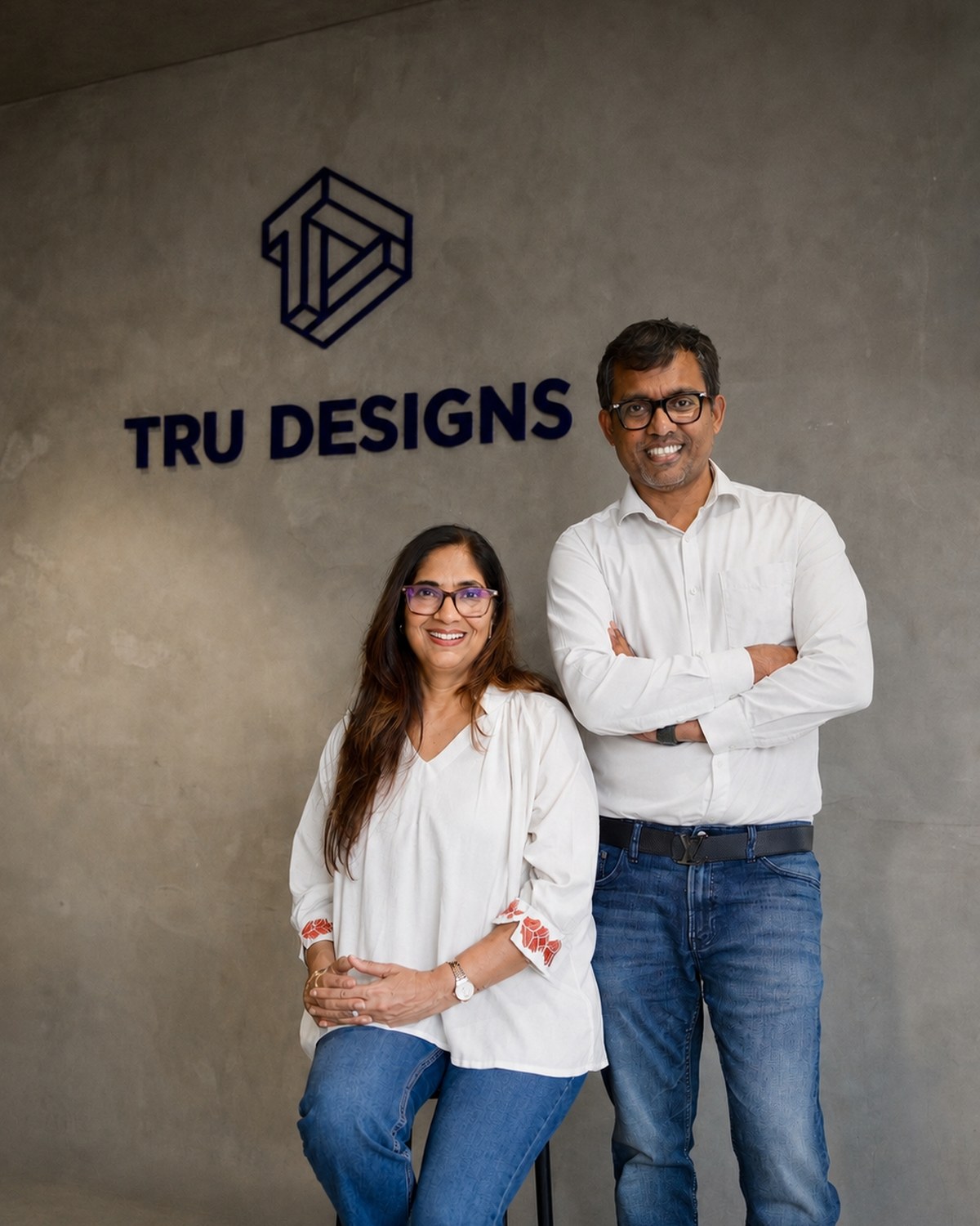Founders Praveen Kumar and N. Sandhya